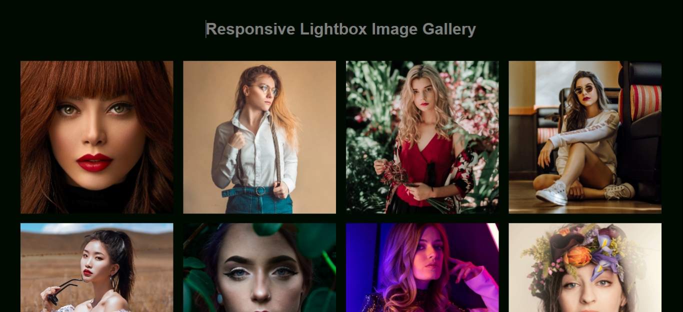 Responsive Image Gallery